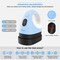 Mini Heat Press Machine, Mini Heat Transfer Iron, 3 Settings Levels & Visible Temp, Portable Press Easy for Crafts, T-Shirt, Hats, Shoes, Bags, Cap and Small Vinyl Projects (Blue)